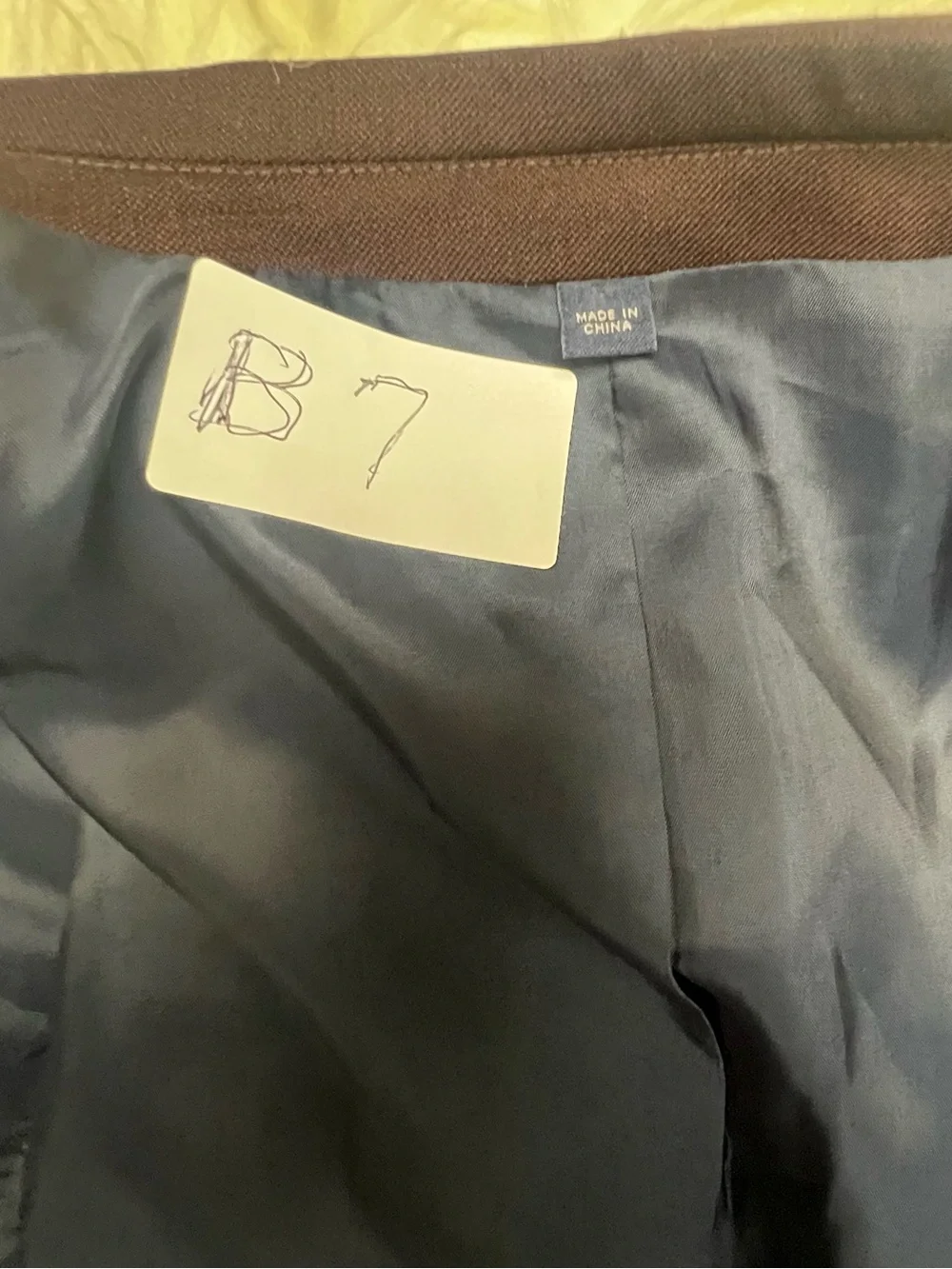 J. Crew tailored single